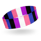 Genderfluid Pride Headband